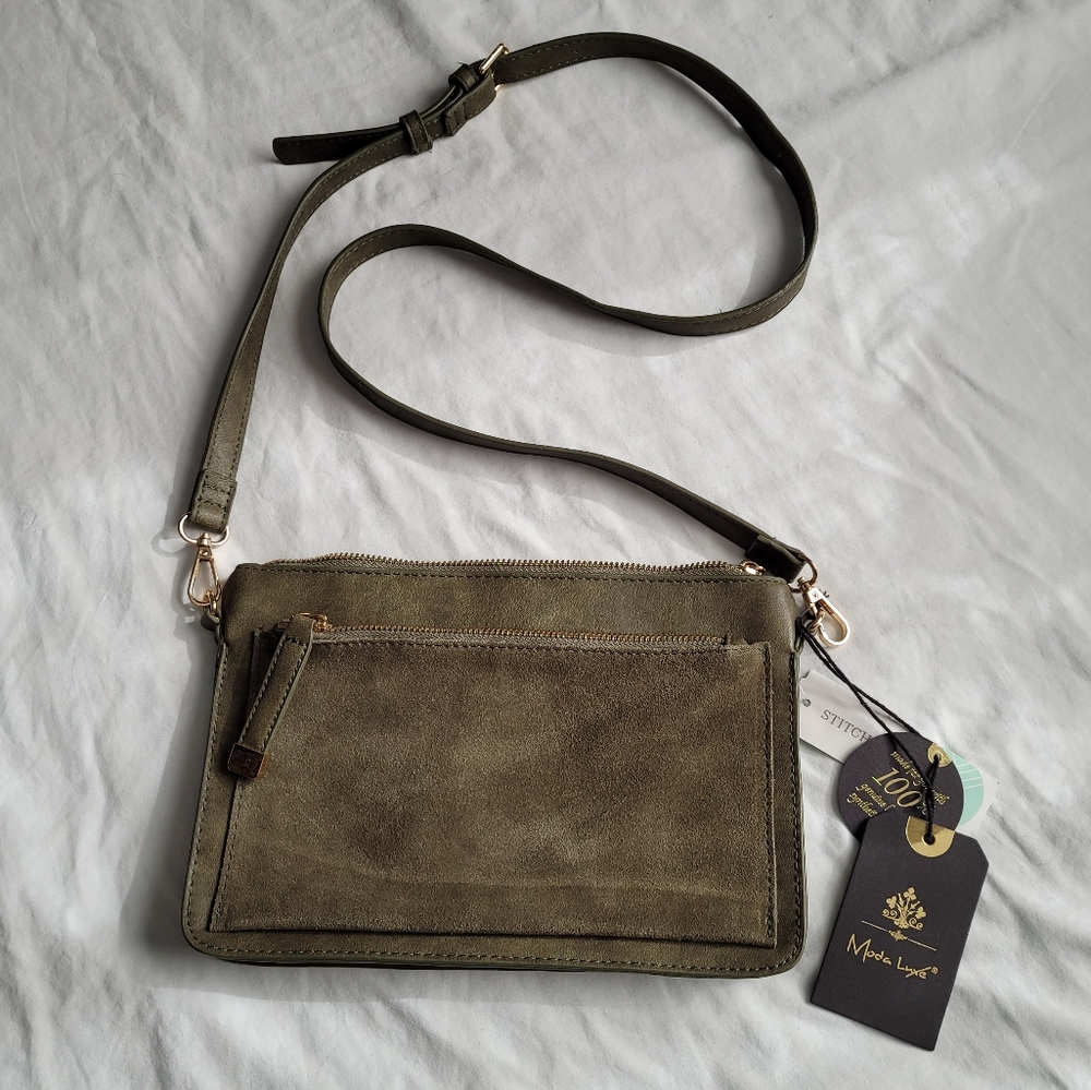 Olive Green Crossbody